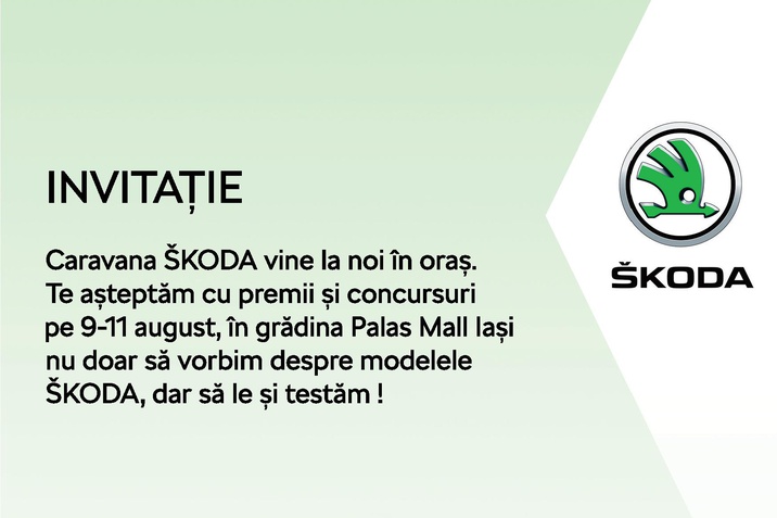 "Caravana ŠKODA vine în orașul tău”