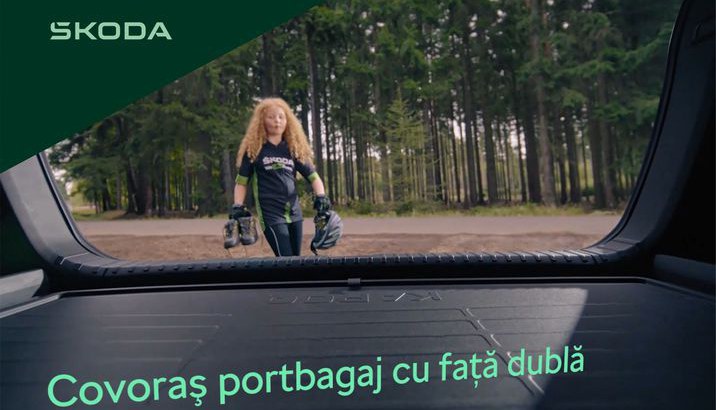 COVORAȘ PORTBAGAJ ORIGINAL ŠKODA